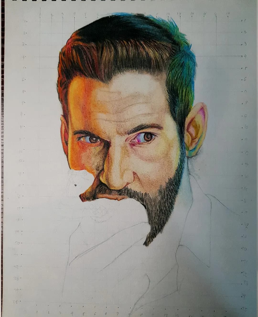 lucifer morning start colorend pencil